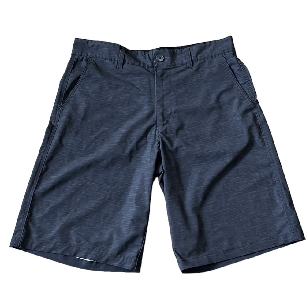 OP OPFLEX MENS FLAT FRONT SHORTS GRAY SIZE 32